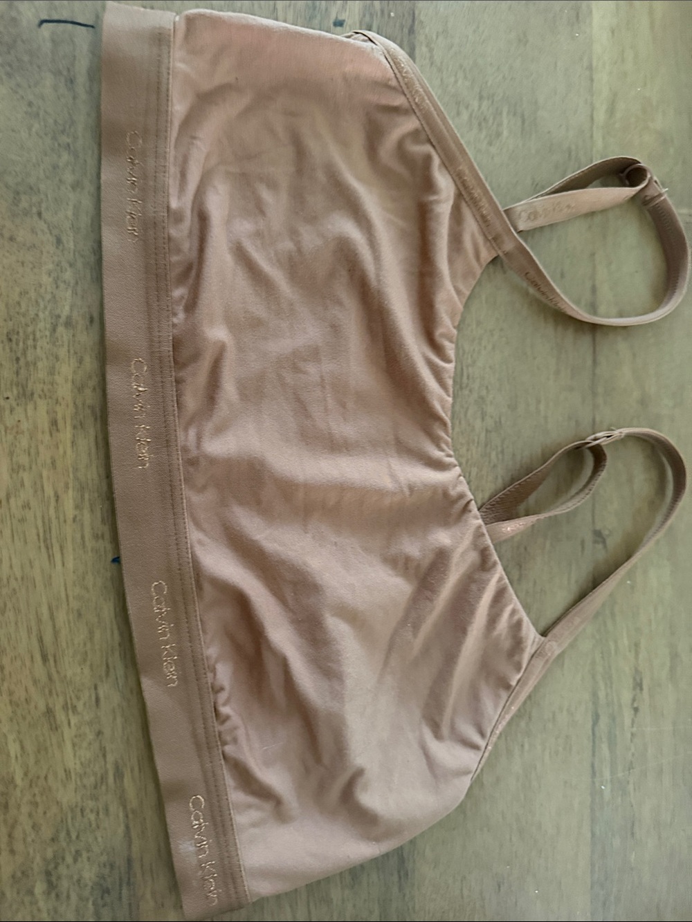 Calvin Klein Tan Wireless Bralette